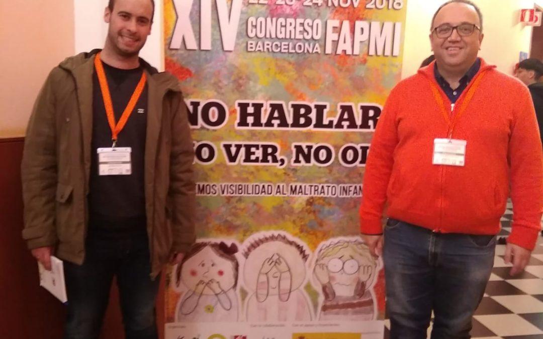 PARTICIPANDO EN BARCELONA EN EL XIV CONGRESO INTERNACIONAL DE INFANCIA MALTRATADA