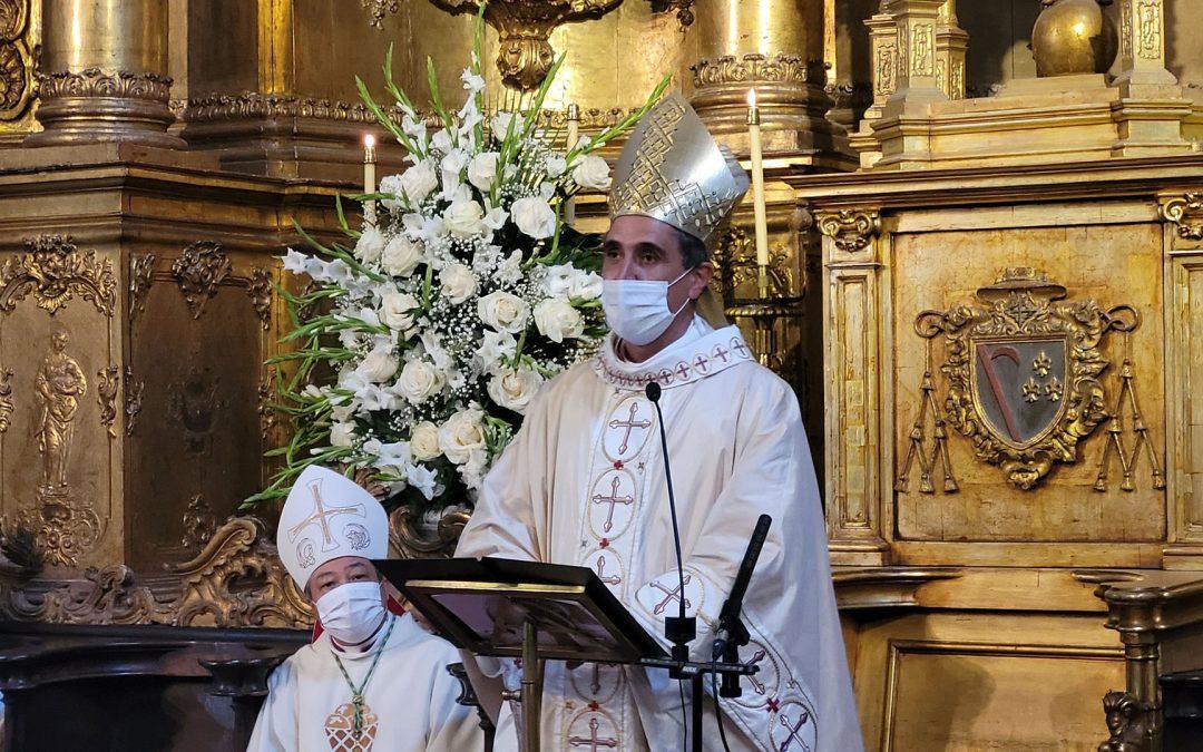 ORDENACIÓN DEL NUEVO OBISPO EN MONDOÑEDO