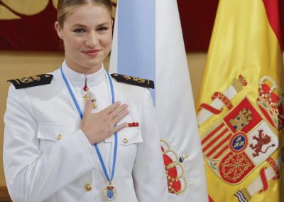 La princesa Leonor recibe la Medalla de Oro de Galicia, 