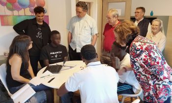 RESPONSABLES DE MIGRACIONES Y TRATA DE LA CONFERENCIA EPISCOPAL VISITARON EL FOGAR SAN ANÍBAL OS CASTROS EN BURELA